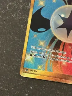 Pokemon Unit Energy Grass Fire Water 170/156 Ultra Prism Gold Secret Rare NM - Image 4