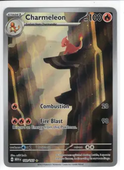 Pokemon TCG - SV 151 - Charmeleon - 169/165 - Illustration Rare - Image 1