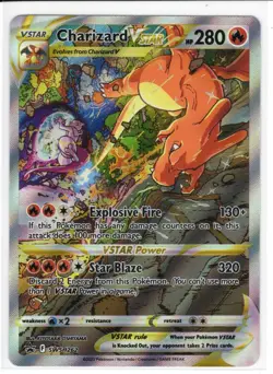 Pokemon TCG - 2022 Black Star Promo - Charizard VSTAR - SWSH262 - Image 1