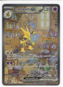 Pokemon TCG - SV 151 - Alakazam EX - 201/165 - Special Illustration Rare - Image 1
