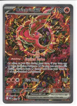 Pokemon TCG - 2025 Black Star Promo - Oricorio EX - MEP EN 024 - Image 1