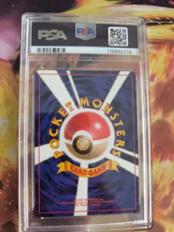 Pokemon Card Lt Surge's Magneton Vintage Rare Japanese Gym heroes 1998 PSA 8 - Image 5