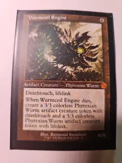 MTG Wurmcoil Engine #63 (Retro Frame) The Brothers War NM Mythic Magic card - Image 1