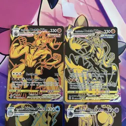 Pokemon TCG | Mixed Sets TG English Gold Secret Rare X4 Card Bundle - Image 2