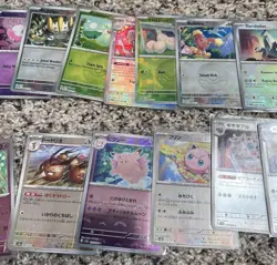 Pokemon TCG Reverse Holo Lot 300+ Cards Mixed Languages - Image 3