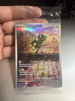 Teal Mask Ogerpon 123 Sv: Scarlet & Violet Promo Cards Holo - Image 1