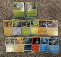 Yuka Morii Art Card Lot of 14 (Clay Pokemon Cards). No Repeats - Image 1
