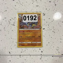 Machamp SWSH243 Lost Origin Prerelease Black Star Promo Pokemon Card - Image 3