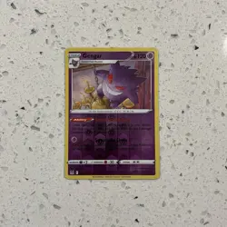 Gengar 66/196 Lost Origin Reverse Holo Rare Pokemon Card TCG 066/196 Pokemon - Image 1