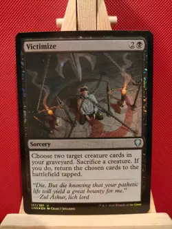 Victimize FOIL - Commander Legends - Uncommon - NM - MTG - Image 1