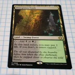 Overgrown Tomb - Lorwyn Eclipsed Regular ECL MTG R 0266 - Image 1