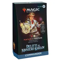 Murders at Karlov Manor - Commander Deck "Blame Game" ITA mtg Magic - Image 1