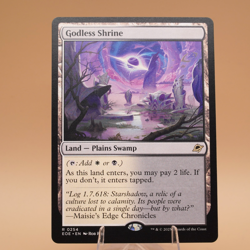 Godless Shrine | 254 | Regular | Rare | Edge of Eternities | MTG | Pack Fresh - Image 1