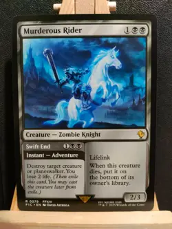Murderous Rider - Final Fantasy Commander - NM (see pics) MTG - Image 1