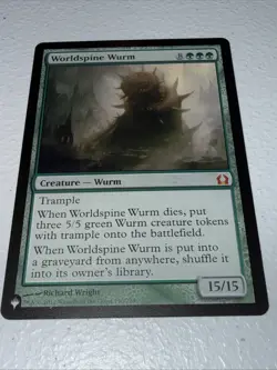 Worldspine Wurm - Return to Ravnica - Magic The Gathering - MTG - Image 1