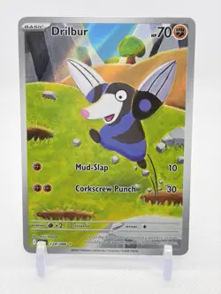 Pokemon Drilbur 124/086 Black Bolt Holo - Image 1