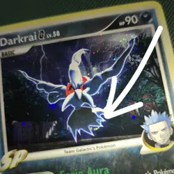FART SWIRL 🌀💫 Darkrai G 3/111 Rising Rivals 2009 Holo Nintendo Pokemon Card - Image 1