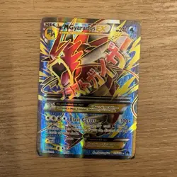 Pokemon M Gyarados EX Full Art Holo Ultra Rare 115/122 Breakpoint Mega EX - Image 1