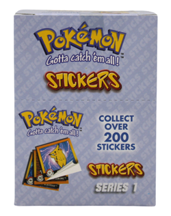 1999 Pokemon Artbox Stickers Series 1 Sealed Box - Image 1