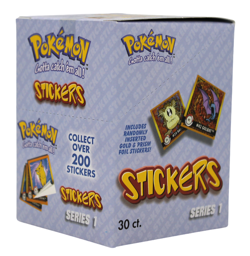 1999 Pokemon Artbox Stickers Series 1 Sealed Box - Image 2