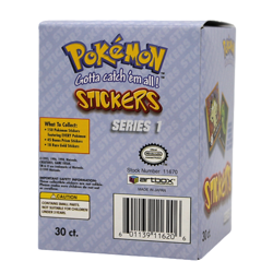 1999 Pokemon Artbox Stickers Series 1 Sealed Box - Image 3