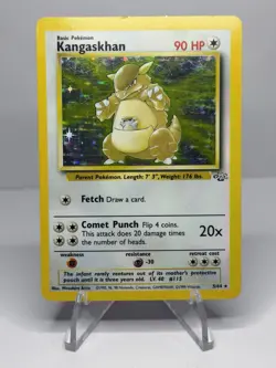 Pokemon TCG Kangaskhan Jungle 5/64 Holo Unlimited Holo Rare - Image 1