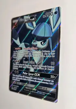 Pokemon Glaceon GX Sm-Ultra Prism 141/156 Full Art Ultra Rare Holo 200 HP GX - Image 2