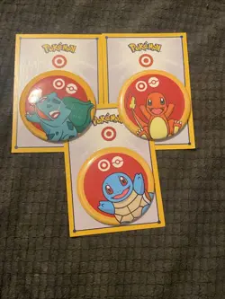 Pokemon x Target Full Set of 3 Limited Edition Collectible Pins - Image 1