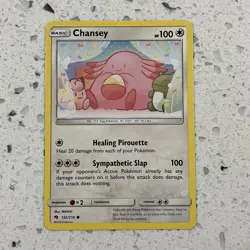 Chansey 152/214 Common Lost Thunder Pokemon Near Mint - Image 1