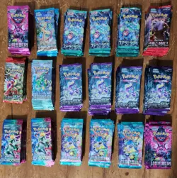 35 Pack Lot Pokemon TCG Korean/JPN Packs! 35 Random Sealed Booster Packs - Image 1