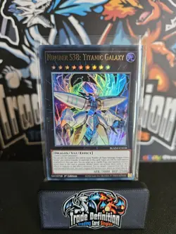 Number S38: Titanic Galaxy - Ultra Rare 1st Edition BLMM-EN038 - NM - YuGiOh - Image 1