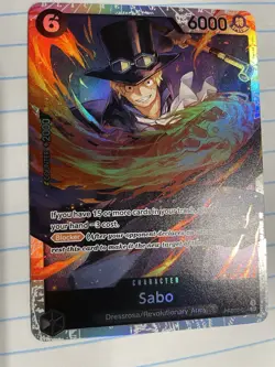 Sabo PRB02-014 SR One Piece the Best Vol 2 English Edition NM Condition - Image 1