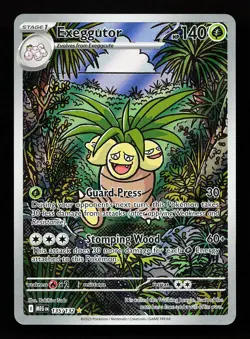 Exeggutor 135/132 Illustration Rare Mega Evolution Pokemon Card - Image 1