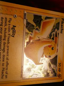 LP/MP Pokemon PIKACHU Card(Nintendo)BLACK STAR PROMO Set #012 EX Tin Holo Foil#3 - Image 2