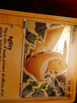 LP/MP Pokemon PIKACHU Card(Nintendo)BLACK STAR PROMO Set #012 EX Tin Holo Foil#3 - Image 3