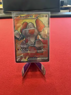 Pokemon TCG Regirock EX Ultra Rare Card 214/182 Destined Rivals - Image 1