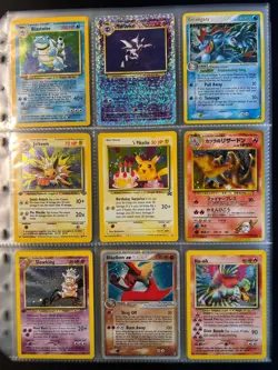 Lot of 135 ALL HOLO Vintage Pokemon Card Binder Collection - Image 2