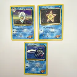 Gym Challenge Misty's Dewgong + 6 cards C/UC LP WOTC Pokemon TCG Vintage Binder - Image 3