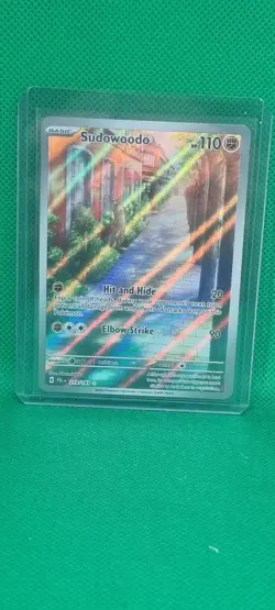 Sudowoodo 219/193 Illustration Rare Paldea Evolved Pokemon TCG Full Art N Mint - Image 1