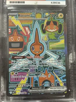 Pokemon TCG Phantasmal Flames Rotom EX126/094 Ace 10 Sealed - Image 2