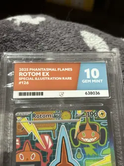 Pokemon TCG Phantasmal Flames Rotom EX126/094 Ace 10 Sealed - Image 3