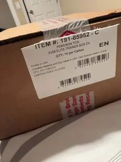 Pokemon TCG Surging Sparks Elite Trainer Box Case (Factory Sealed) – 10x ETB - Image 2