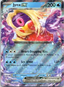 Jynx ex 124/165 Double Rare 151 Pokemon Near Mint - Image 1