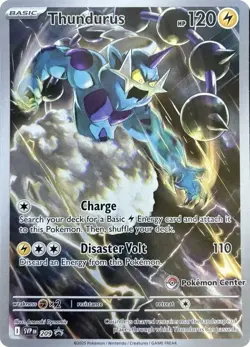 1x Thundurus - SVP209 - SVP Black Star Promos (Pokemon Center Exlusive) SVP Prom - Image 1