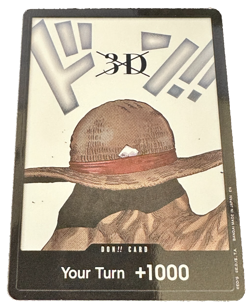 Special DON!! Card 3D DP-08 One Piece Legacy of the Master Promo Foil NM English - Image 1
