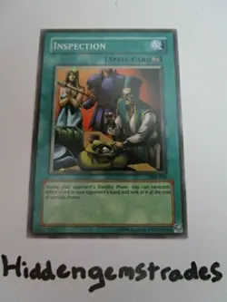 Yugioh! Inspection PSV-038 Unlimited Common Near Mint!! - Image 1