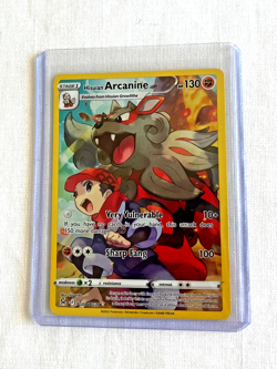 Hisuian Arcanine TG08 - Lost Origin Trainer Gallery - Ultra Rare NM Pokemon Card - Image 1