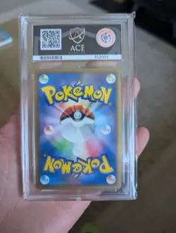 ACE 8 Pikachu World Japanese Blue Promo Holo Pokemon Card 2010 Gem Mint POP 1 - Image 4