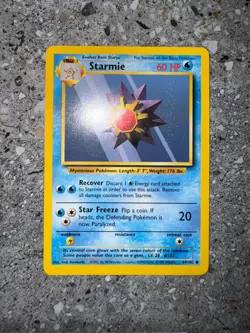 Pokemon TCG Cards Starmie 64/102 Base Set - Image 3