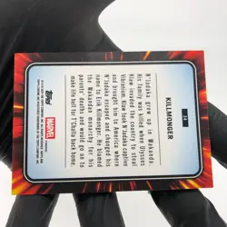 Marvel Card Killmonger 34 Green /99 Holo Topps Chrome 2025 [NM] - Image 4